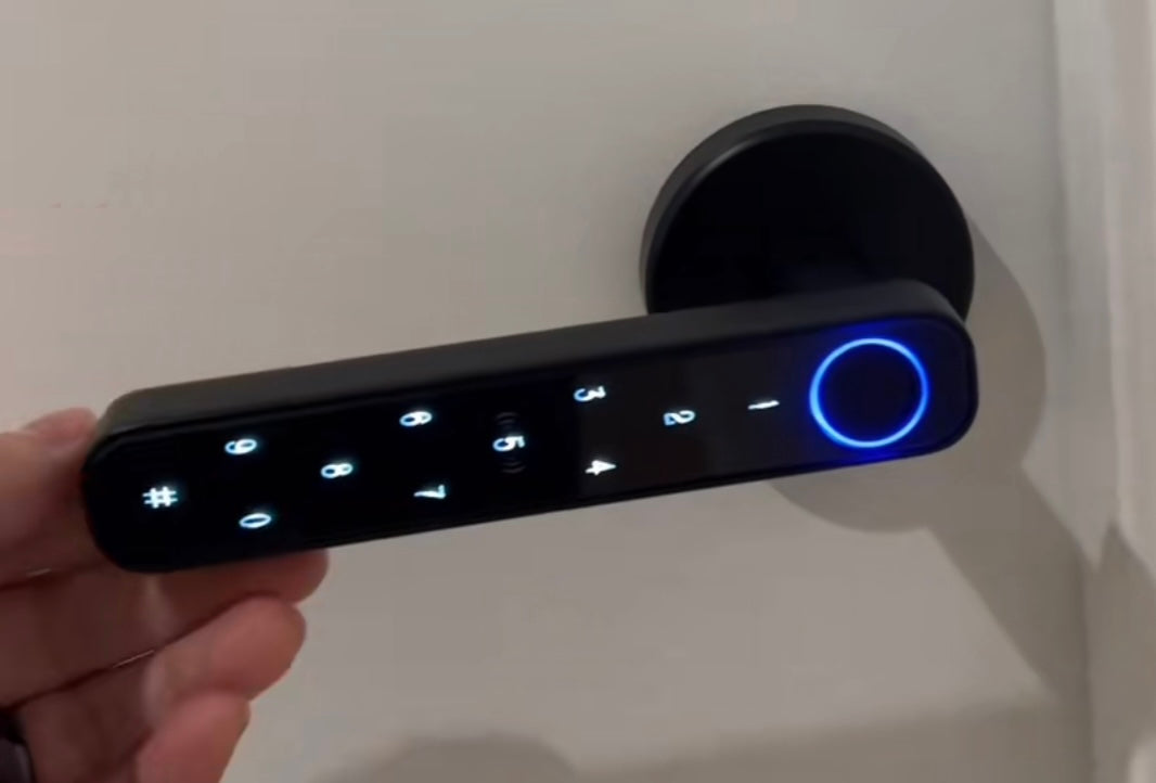 Smart doorknop fingerprint