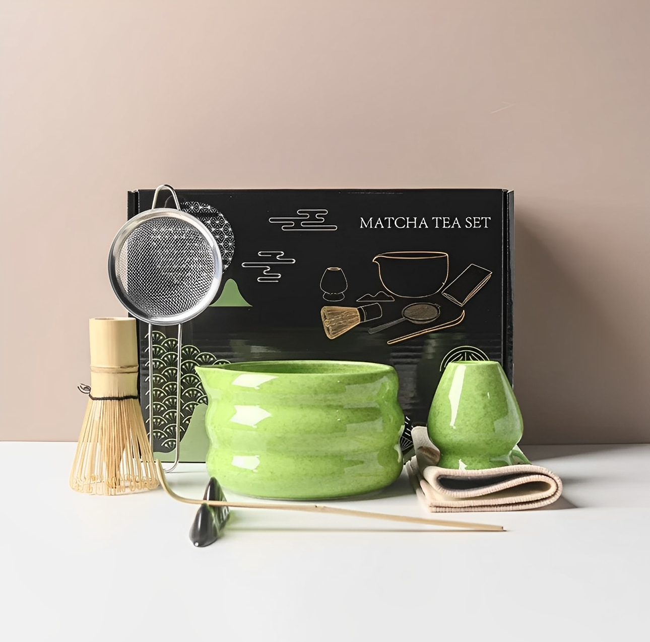 Matcha Mood Kit – Japanse Traditie in een Modern Jasje