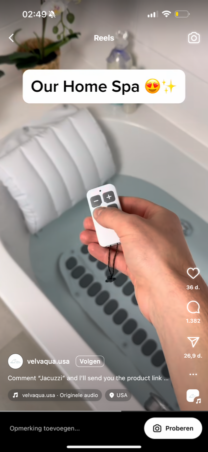 Electric bubble bath mat