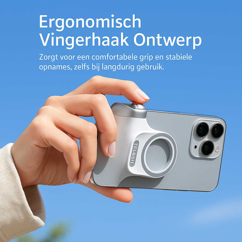 Telesin Magnetische Smartphone Handgreep