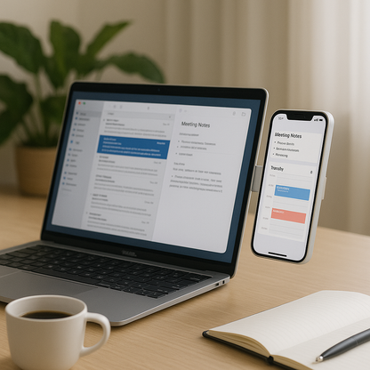 Magnetische Laptop Telefoonhouder