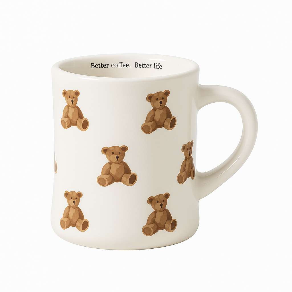 Teddy Mood Mug – Voor een warm begin van je dag