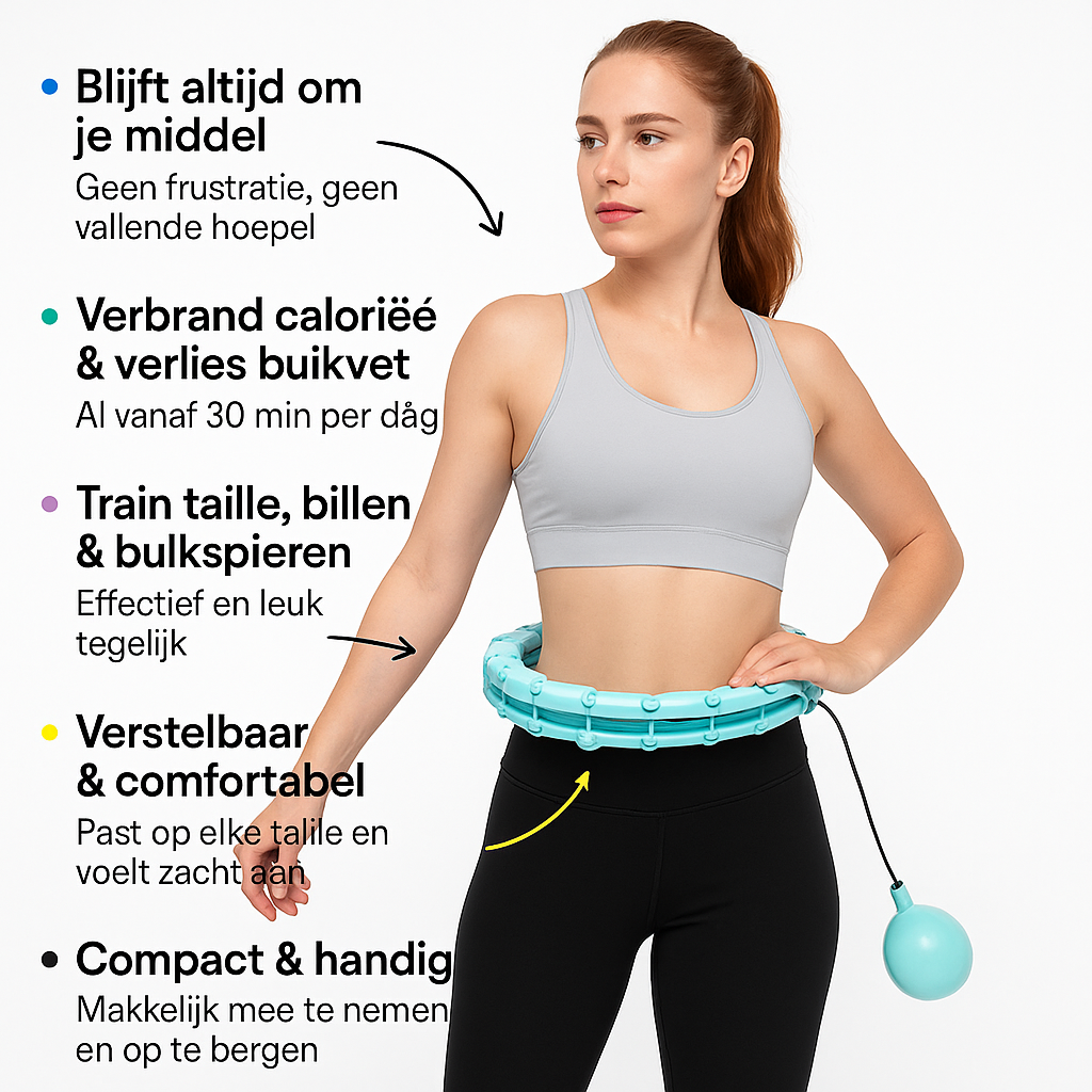 Shape Hoepel – Voor een strakke taille & plezierige workout!