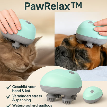 PawRelax – Draadloze Hoofdmassager voor Huisdieren