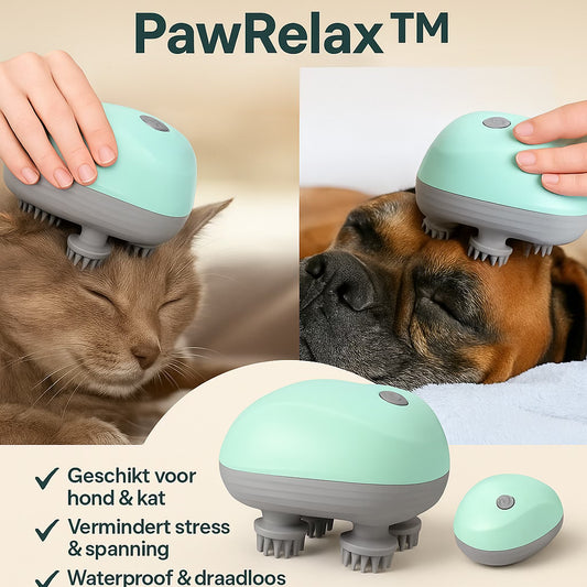 PawRelax – Draadloze Hoofdmassager voor Huisdieren