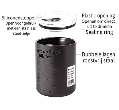 Brooklyn Coffee Cup - De Stijlvolle Koffiebeker voor Onderweg