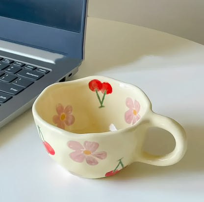 Flora Vintage Kopjes – Breng bloemenmagie naar je koffiemoment