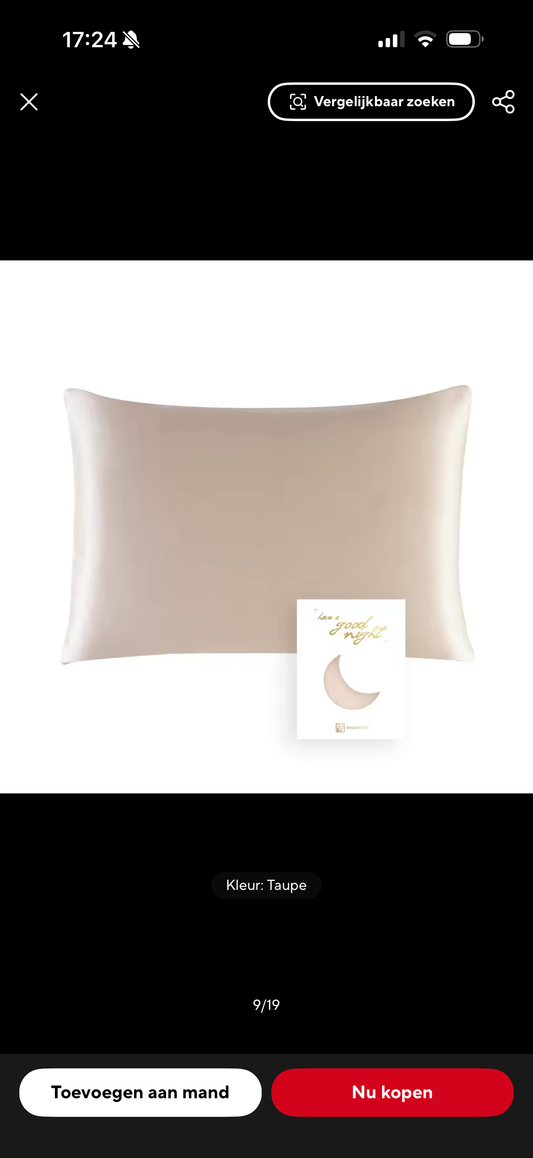 Silk Pillow case (OEKO-tex)