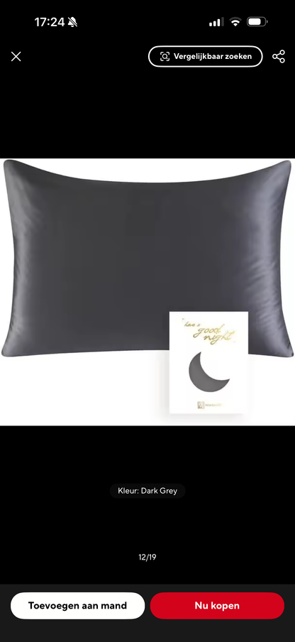 Silk Pillow case (OEKO-tex)
