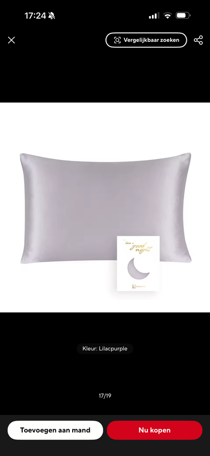 Silk Pillow case (OEKO-tex)