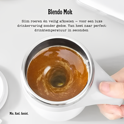 Blendo Mok - De Zelfroerende Thermo Mok die jouw Drank Perfect Maakt